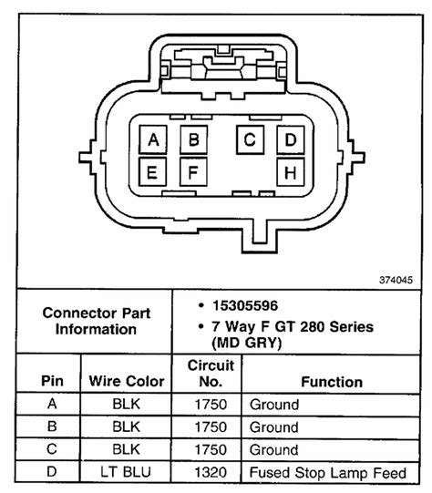 tail light junction box|chevy sierra tail light pinout.